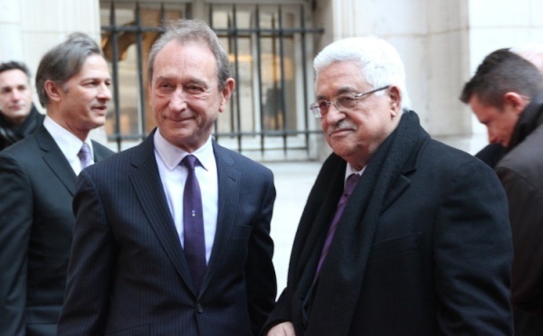 Mahmoud Abbas reçu à l'Hôtel de Ville de Paris