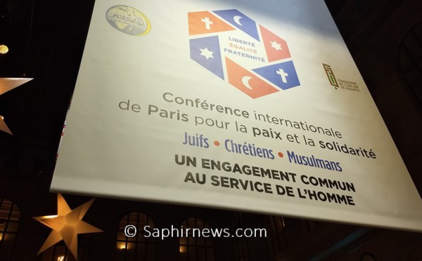 Après la conférence pour la paix, ce que proclame le mémorandum signé à Paris entre responsables juifs, chrétiens et musulmans