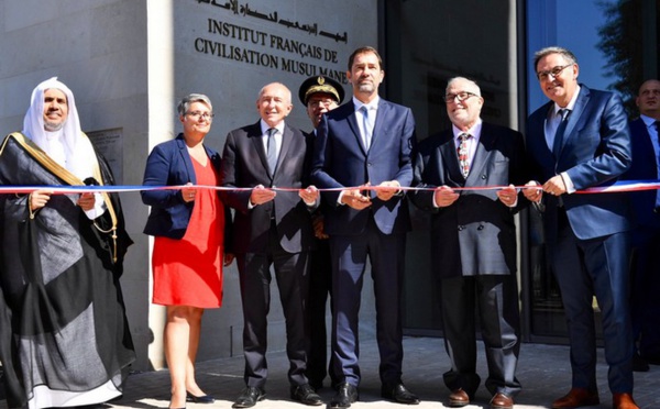 Une inauguration en grande pompe pour l'Institut français de civilisation musulmane à Lyon avec Castaner