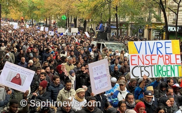 « Nous aussi sommes la Nation ! » : le succès de la marche contre l'islamophobie à Paris au rendez-vous
