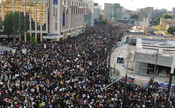 #JusticePourAdama : de Paris à Marseille, une forte mobilisation contre les violences policières en France au rendez-vous