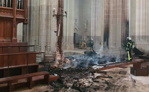 Après l'incendie de la cathédrale de Nantes, des messages de solidarité des musulmans