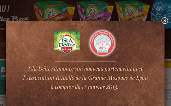Halal : Isla Délice sera bien certifiée par la Grande Mosquée de Lyon