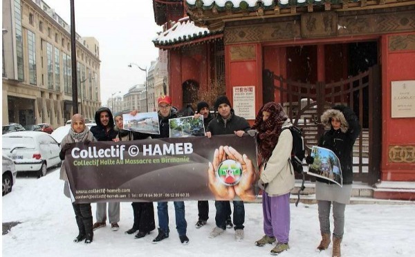 Journée d'action internationale rohingya : halte au massacre en Birmanie !