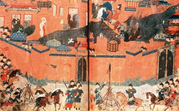 En 1258, la destruction de Bagdad par les Mongols