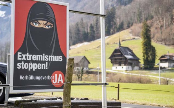 En Suisse, la campagne sur l'initiative populaire anti-niqab bat son plein