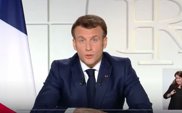 Covid-19 : des mesures de confinement annoncées, ce qu’il faut retenir du discours de Macron (vidéo)