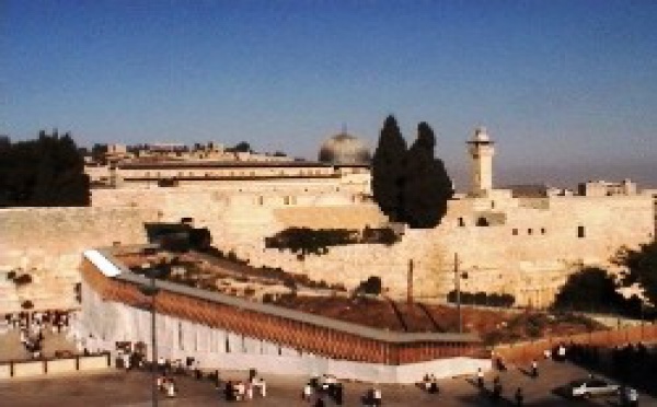 Jérusalem: travaux de l'Esplanade suspendus