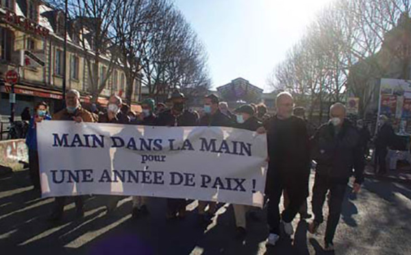 A Bordeaux, la fraternité interconvictionnelle au rendez-vous d'une deuxième Marche pour la Paix