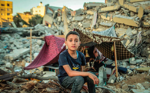 Gaza : la famille et l’école, sources de protection pour des enfants profondément traumatisés