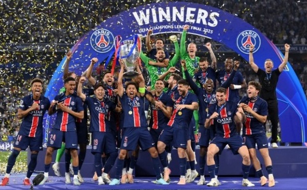 Le Paris-Saint-Germain a remporté, samedi 31 mai 2025, son premier titre européen face à l'Inter Milan. © PSG
