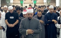 A la Grande Mosquée de Lyon, une veillée nocturne a été organisée, mardi 31 octobre, par des imams du Rhône en mémoire des victimes palestiniennes. © DR