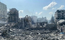 La bande de Gaza fait face à une catastrophe humanitaire sans précédent qui préoccupe les agences de l'ONU et les ONG, qui appellent à un cessez-le-feu immédiat. © Palestinian News & Information Agency (Wafa) in contract with APAimages