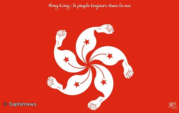 Hong Kong : le peuple dans la rue