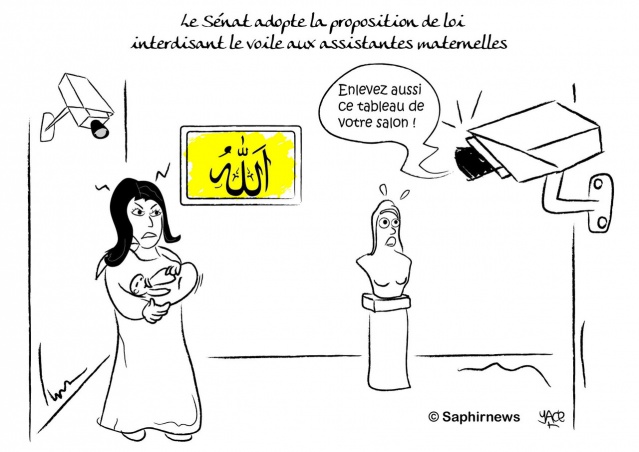 Loi anti-nounous voilées adoptée