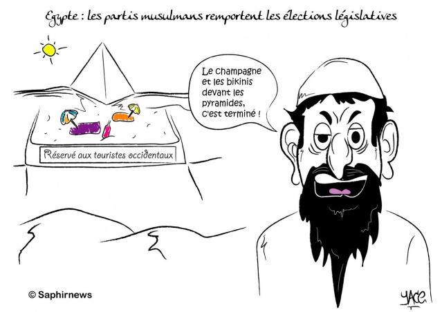 Egypte_Les partis musulmans remportent les élections législatives