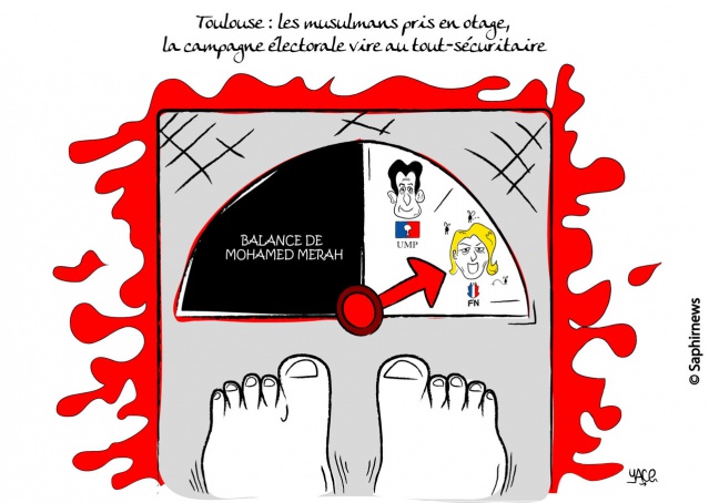 Toulouse, les musulmans pris en otage, la campagne vire à droite