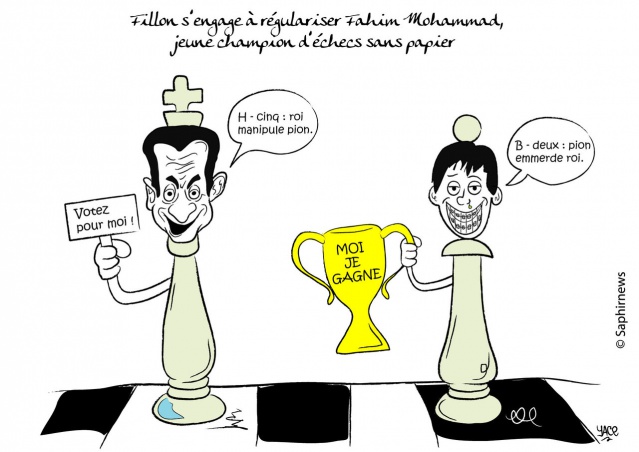 Fillon s'engage à régulariser Fahim Mohammad