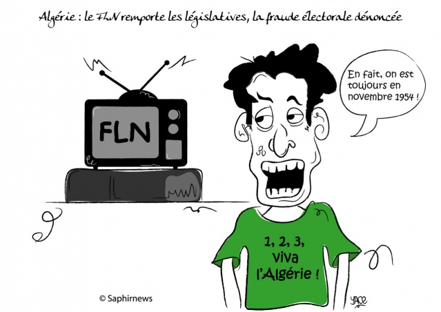 Algérie, le FLN remporte les législatives