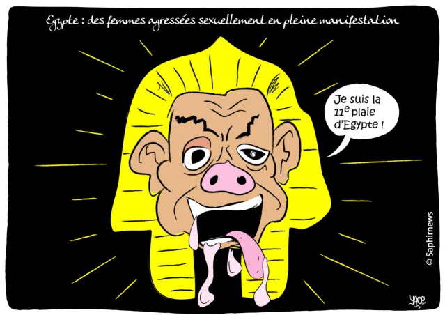 Des femmes agressées sexuellement en Egypte