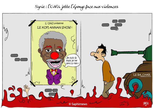 Syrie, l'ONU jette l'éponge face aux violences