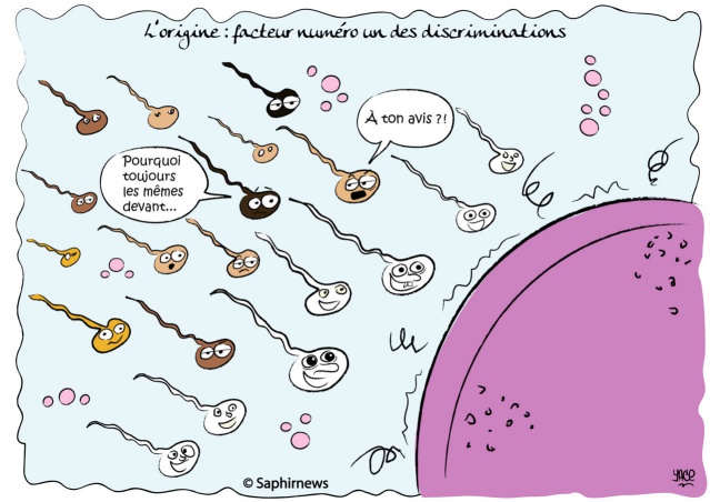 L'origine, facteur numero un des discriminations