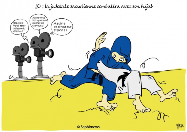 JO, la judokate saoudienne combattra avec son hijab