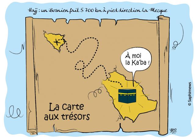 Un Bosnien fait 5700 km à pied en direction de La Mecque