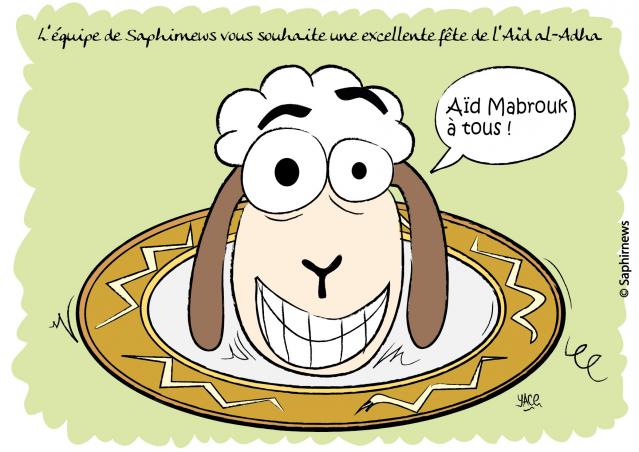 Saphirnews souhaite un excellent Aid al-Adha à tous Saphirnews souhaite un excellent Aid al-Adha à tous