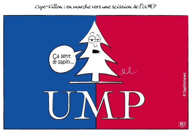 Copé-Fillon, en marche vers une scission de l'UMP