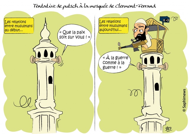 Tentative de putsch à la mosquée de Clermont-Ferrand