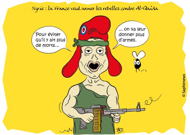La France veut armer les rebelles en Syrie