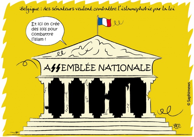 Belgique, des sénateurs veulent combattre l'islamophobie par la loi