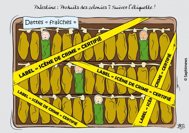 Palestine, produits des colonies... Suivez l'étiquette