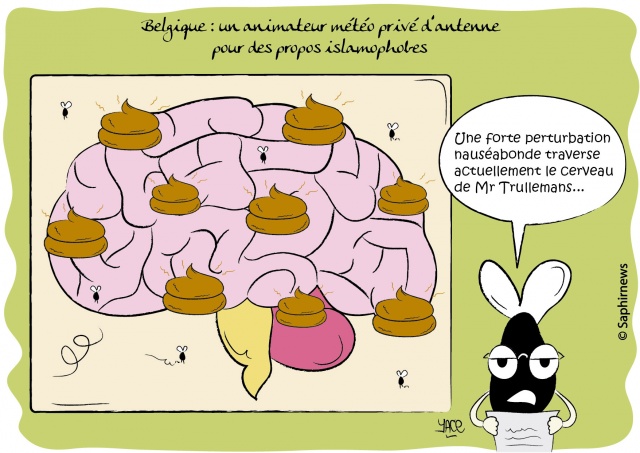 Belgique, privé d'antenne pour des propos islamophobes