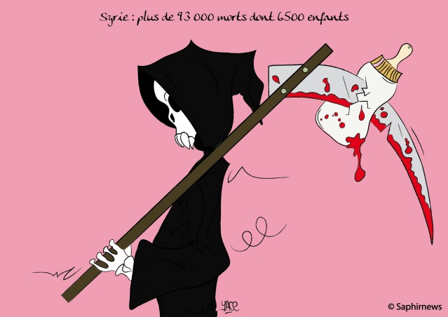 Syrie, plus de 93000 morts