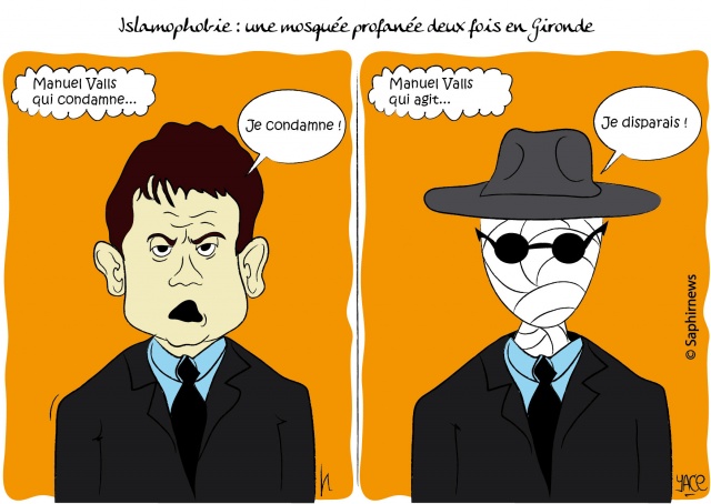 Une mosquée profanée deux fois en Gironde