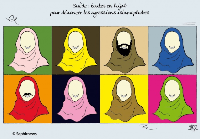 Suède, toutes en hijab