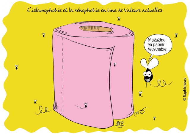 L'islamophobie et la xénophobie en Une de Valeurs actuelles
