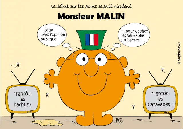 Le débat sur lesRoms se fait virulent