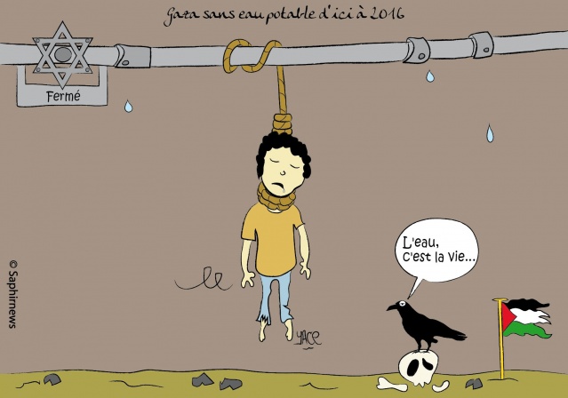 Gaza sans eau potable d'ici à 2016