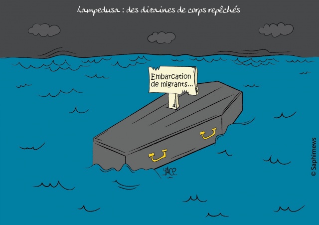 Lampedusa, des dizaines de corps repêchés