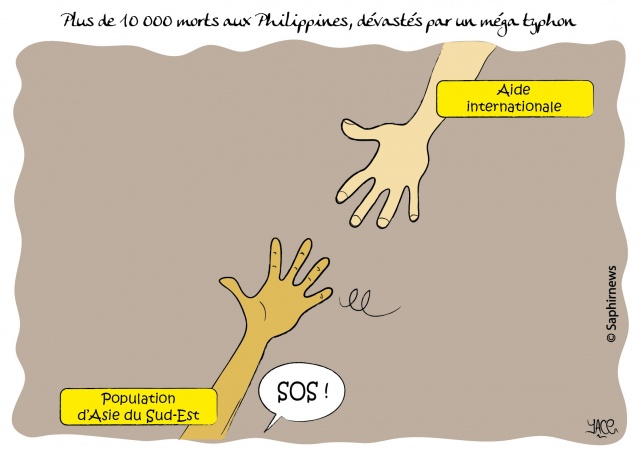 Plus de 10 000 morts aux Philippines dévastés par un mégatyphon