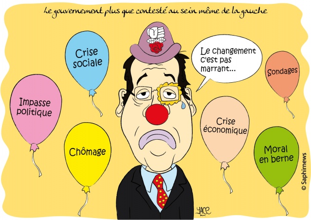 Le gouvernement plus que contesté au sein même de la gauche