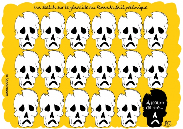 Un sketch sur le génocide au Rwanda fait polémique