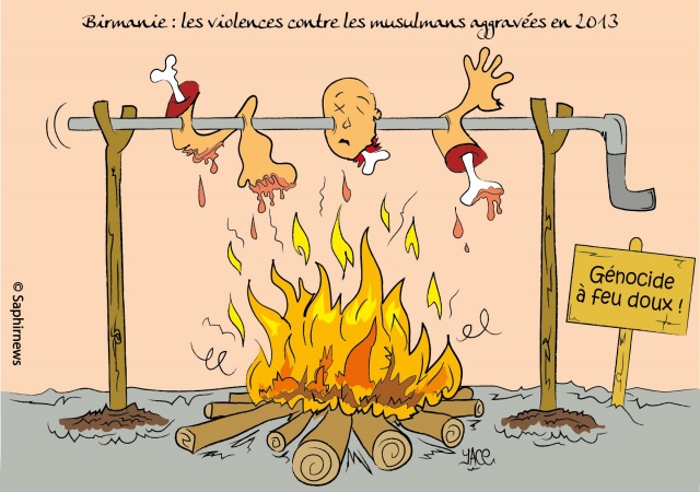 Birmanie, les violences contre les musulmans aggravée en 2013