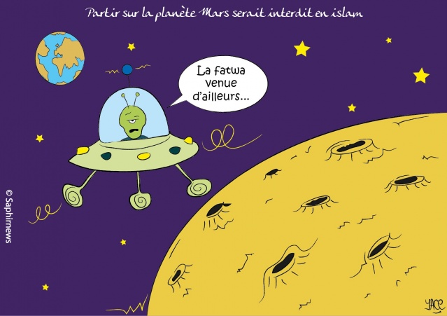 Partir sur la planète Mars serait interdit en islam