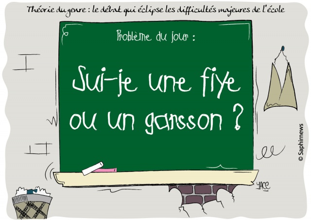 Le débat sur la théorie du genre éclipse les problèmes majeurs de l'école