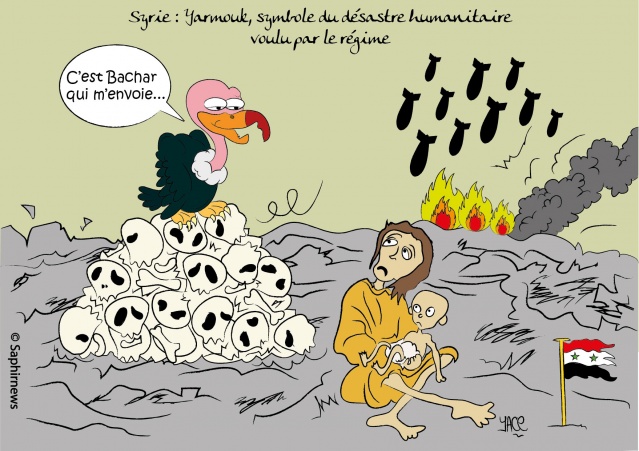 Yarmouk, symbole du désastre humanitaire en Syrie