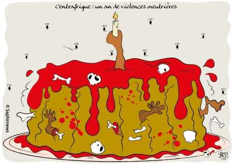 Un an de violences meurtrières en Centrafique